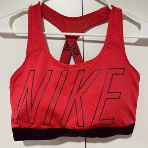Nike Women's Red Sports Bra